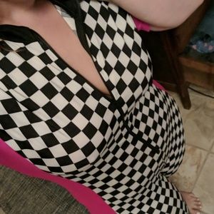2x Fashion Nova Racecar driver jumpsuit